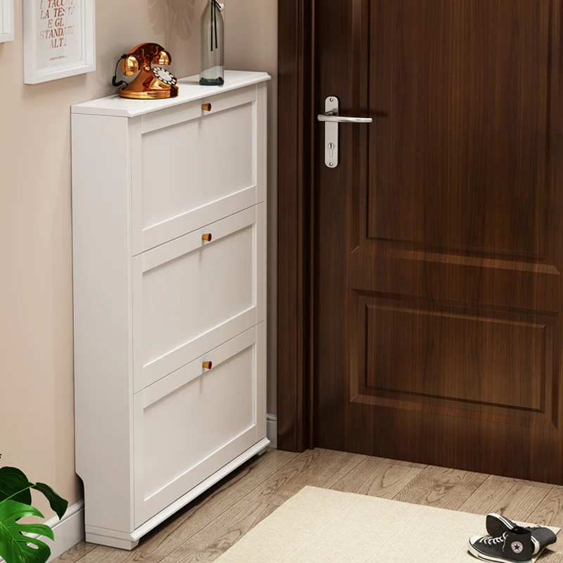 

Portable Nordic Shoe Cabinet Hallway Small Living Room Arcade Vertical Shose Rack Ultra Thin Muebles Hogar Balcony Furniture