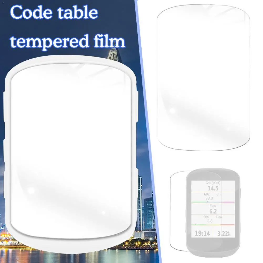 

1PCS Code Watch Tempered Film For Garmin 840/540 Anti-fingerprint Anti-scratch Screen Protector 0.3mm 2.5D Lightweight Process