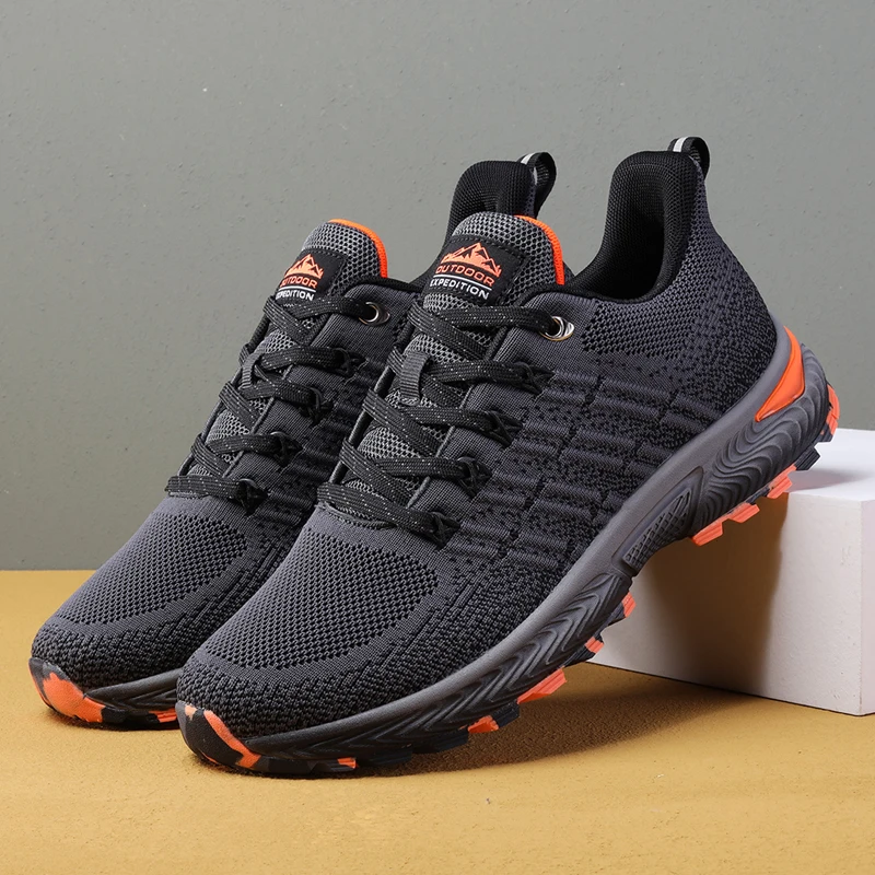 

Mens Shoes Casual Men Sneakers Men Running Shoes Breathable Outdoor Lightweight Comfortable Anti-skid Rock Climbing Shoes
