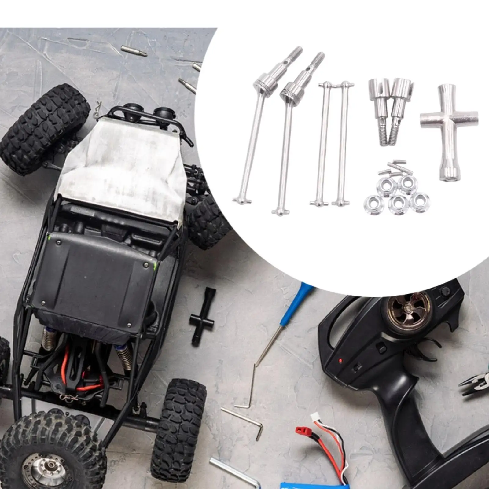 1:16 масштаб RC автомобильный приводной вал DIY Замена для 16103Pro 16101Pro 16201Pro