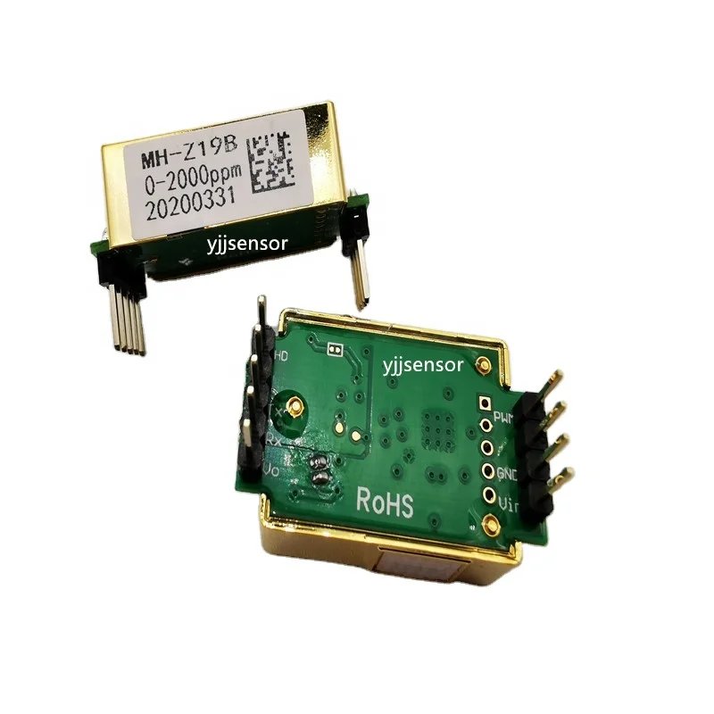 Модуль инфракрасного датчика углекислого газа NDIR MH-Z19 MH-Z19B