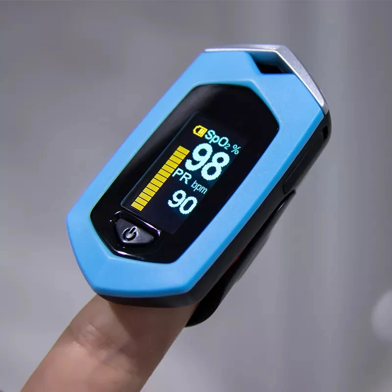 

OLED Rate SPO2 Pulse Oximeters Pediatrico Digital Oximetros Digitales de dedo Pulso Oximetro Recargable Usb