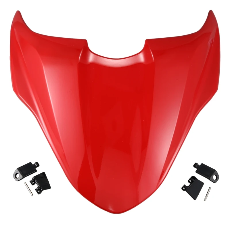 

Motorcycle Rear Passenger Pillion Seat Cover Hard Seat Cowl Hump for Ducati Monster 821 2014 2015 2016 2017