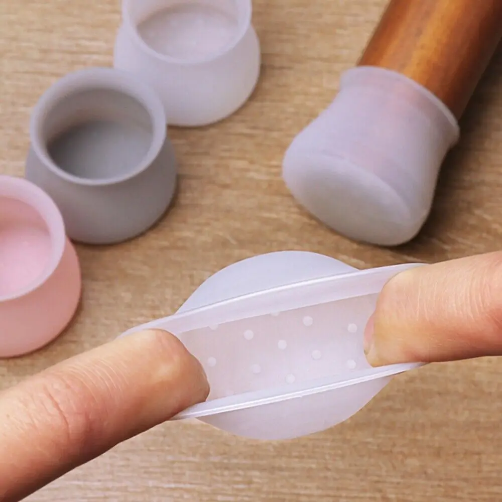 

20 шт. силиконовые чехлы для ножек стула серые