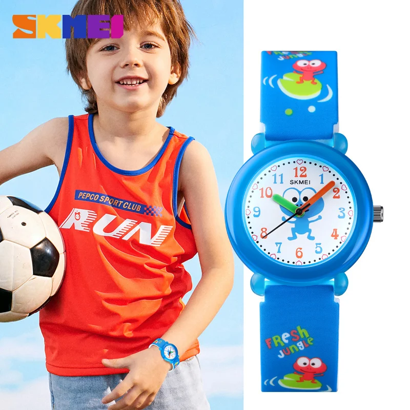 SKMEI Cute Children Watch Lovely Quartz Kids Watches Cartoon Creative Watch Waterproof Small Sportreloj Deportivo Boy Girl Clock