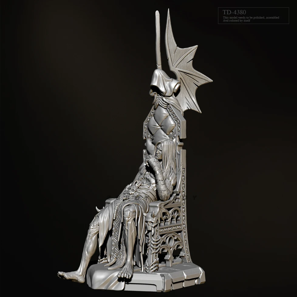 50 мм 75 наборы моделей из смолы бесцветные и самособранные фигурки (3D-печать)