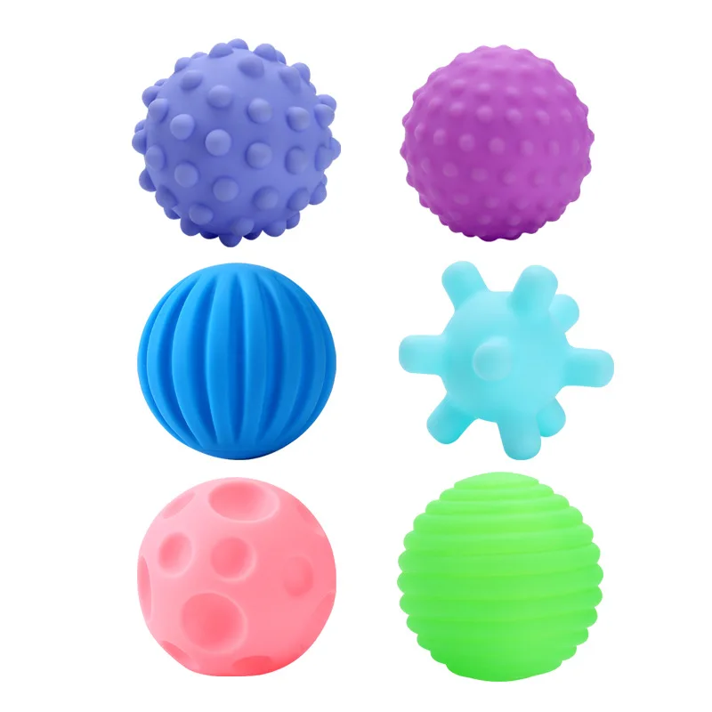 Текстурированный мульти-шар развивающий детский тактильный чувствительный