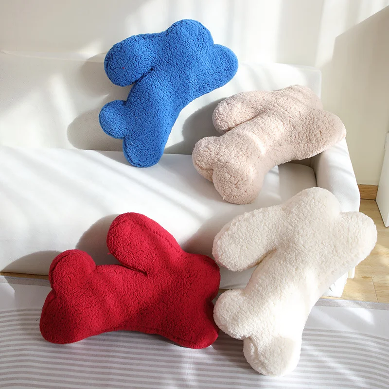 

1/4Pcs INS Kawaii Rabbit Pillow Stuffed Cartoon Bunny Rabbit Plush Toy Cushion Sofa Home Decor Birthday