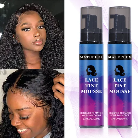 Кружевной оттенок-спрей для парика темно-коричневый