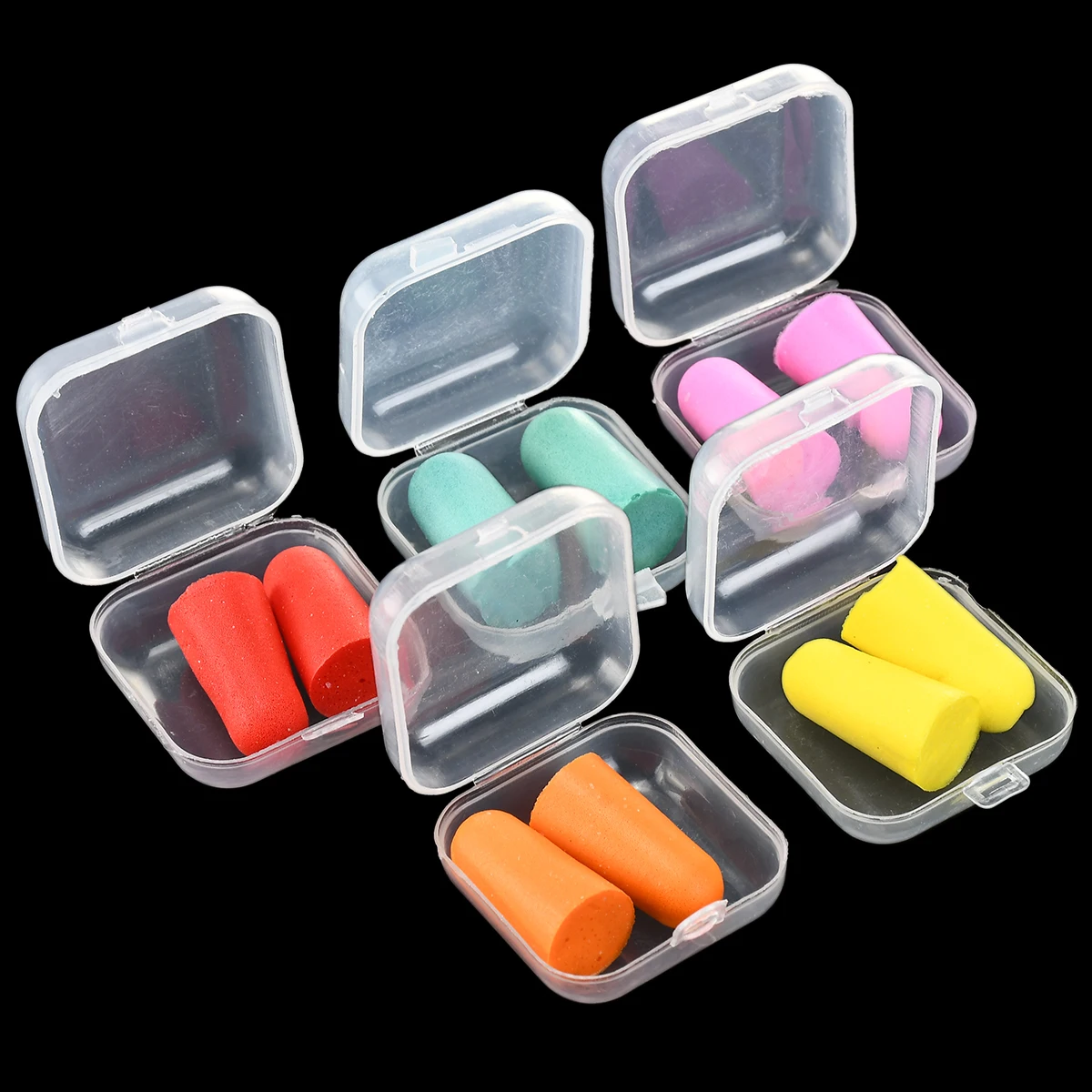 

5Pairs=10Pcs Ear Plugs Earplugs Noise Reduction Ear Plug Sleep Anti Noise Music Cancelling Insulation Earplug Soundproof Earplug