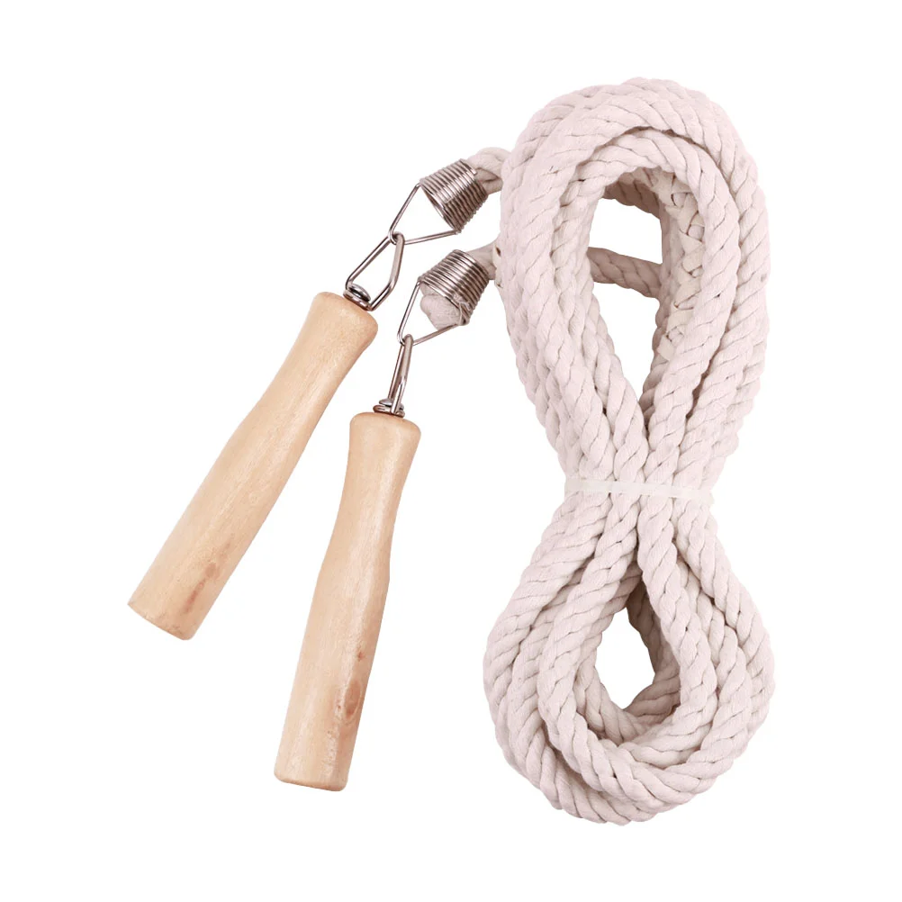 

Rope Jump Skipping Jumping Fitness Workout Kids Exercise School Training Gym Ropes Toddler Weighted Woven Student Toys Slim Body