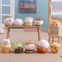 food and play grocery store blind box hand made desktop doll mini trinkets cake baking decoration birthday gift home decoration