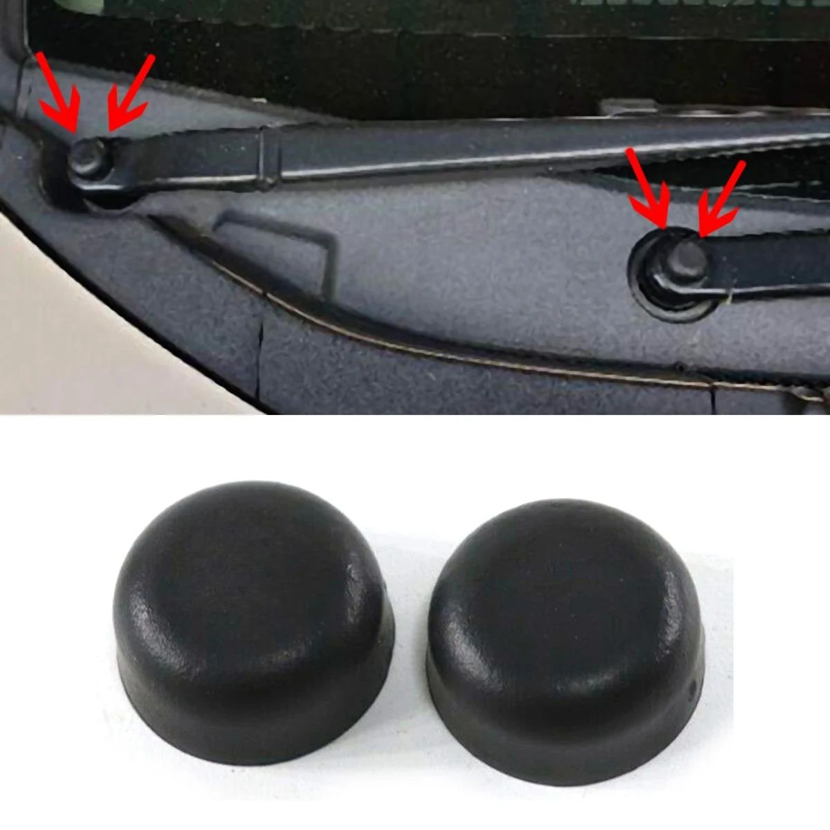 Передняя крышка стеклоочистителя для Honda Accord 2003-2019 Jazz Ridgeline Civic Odyssey Pilot CRV 91611-SDA-A00
