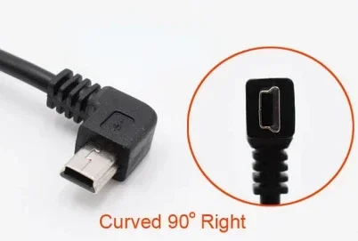 Зарядный кабель питания для видеорегистратора с USB 2,0 на мини USB Автомобильное зарядное устройство адаптер Шнур для GPS DVR зеркало заднего вида