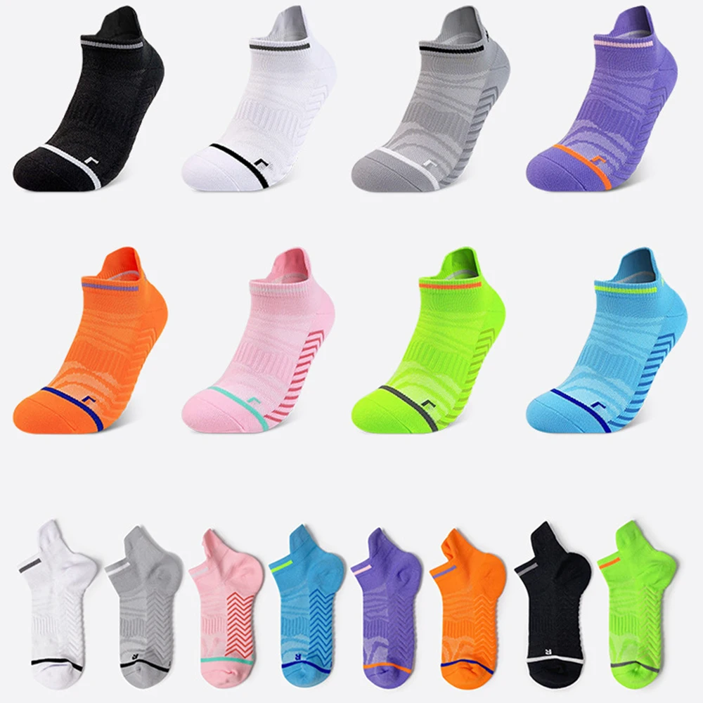 Профессиональные Носки Для Бега Мужчин И Женщин. Утолщенные Короткие Спортивные