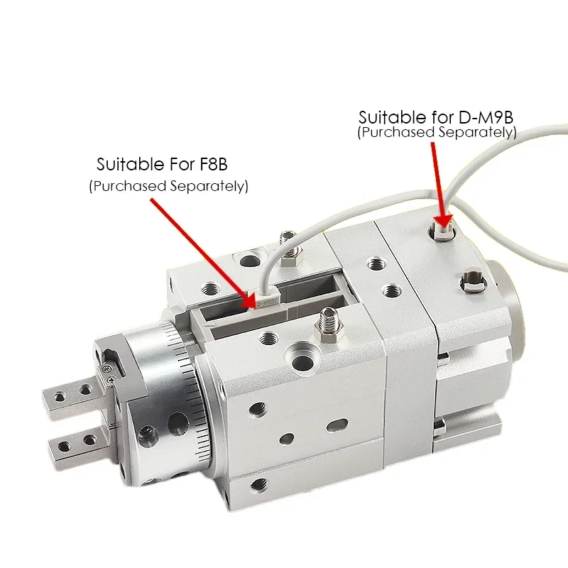 Поворотные приводы серии MRHQ Воздушные захваты углового типа MRHQ10D-90S-N MRHQ16D-90S-N MRHQ20