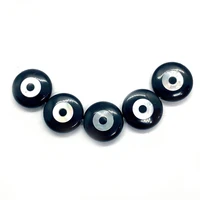 natural sea water bright black eye beads shell charm beads 10x10mm for diy fashion manufacturing necklace bracelet accessories