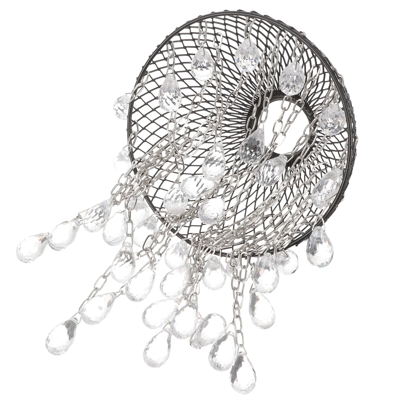 

Pendant Lamp Shade Decorative Lamp Cover Hanging Lamp Shade with Droplets
