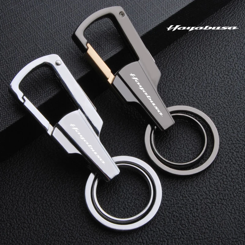 

Accessories Motorcycle Keychain Zinc Alloy Multifunction Car Play Keyring For SUZUKI HAYABUSA GSX1300R GSX-R 1300 2007-2021