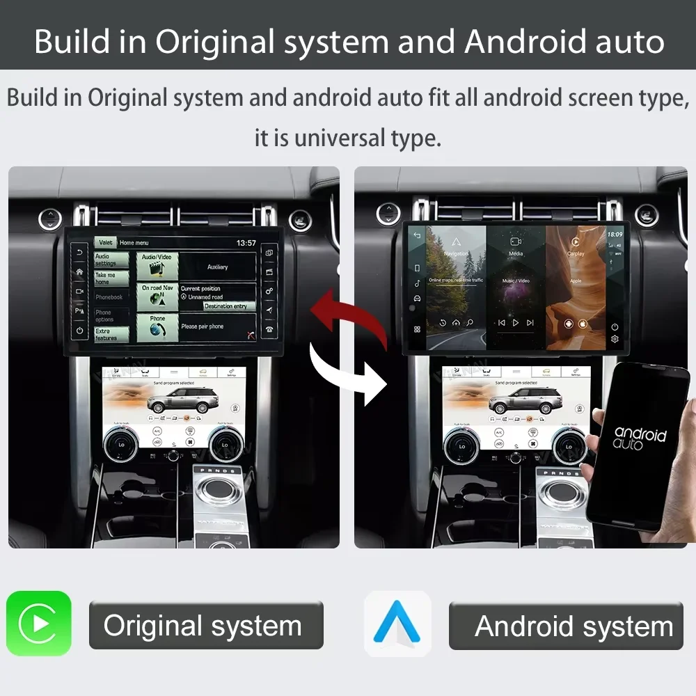 13 6-дюймовый автомобильный радиоприемник Android для Range Rover Vogue L405 2013-2017 Carplay