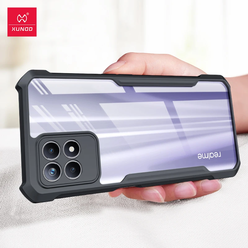 

Xundd чехол для Realme 8i чехол, Противоударная прозрачная подушка безопасности, чехол для телефона Realme 8 8i 9i 10 Pro Plus чехол Funda Coque