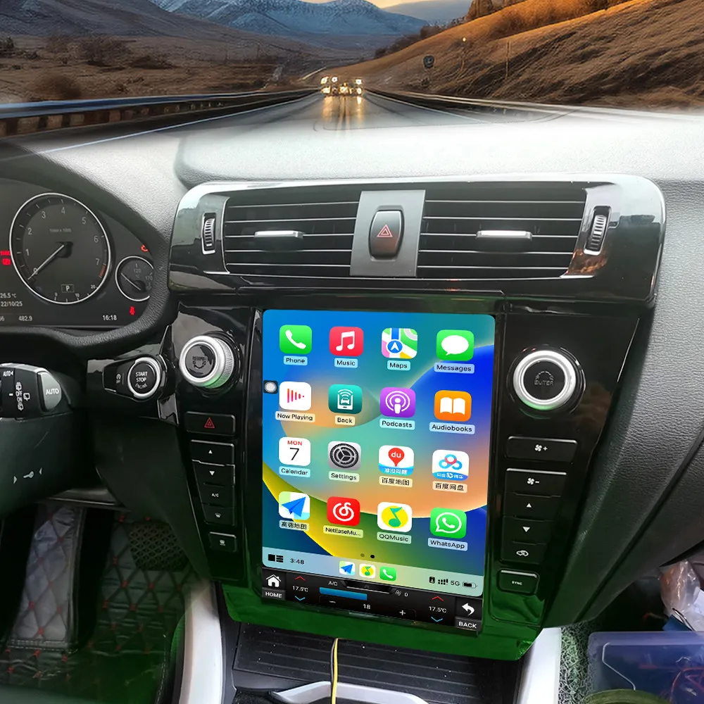 12 1-дюймовый Andoid 13 для BMW X3 2014-2016 мультимедийный плеер 5G BT Carplay GPS Navi стерео