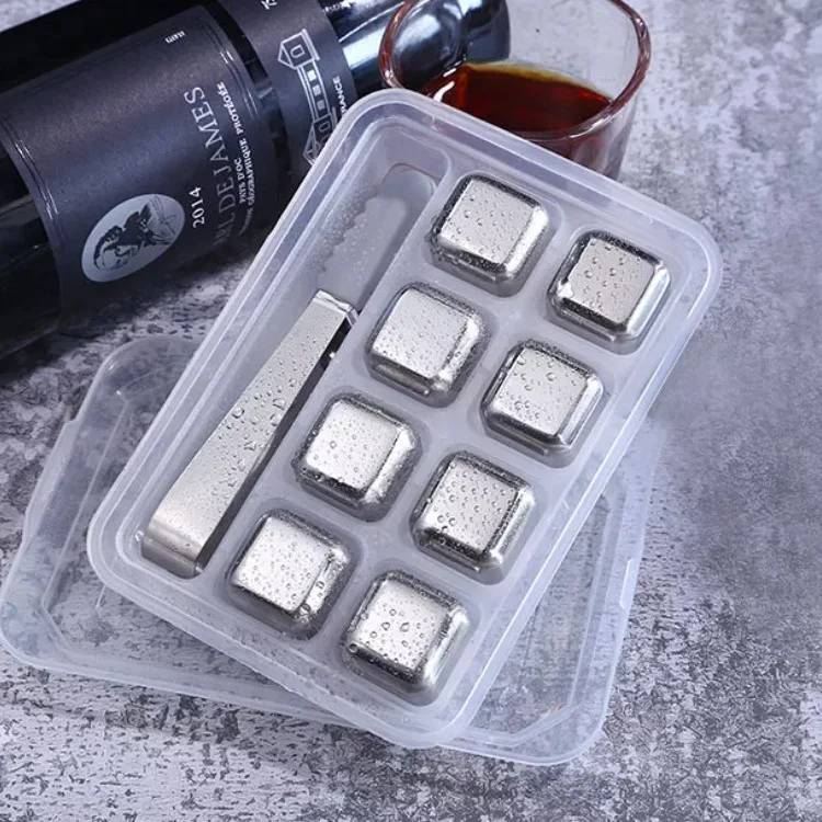 8 металлических блоков для продажи по низким ценам кубики из нержавеющей стали 304