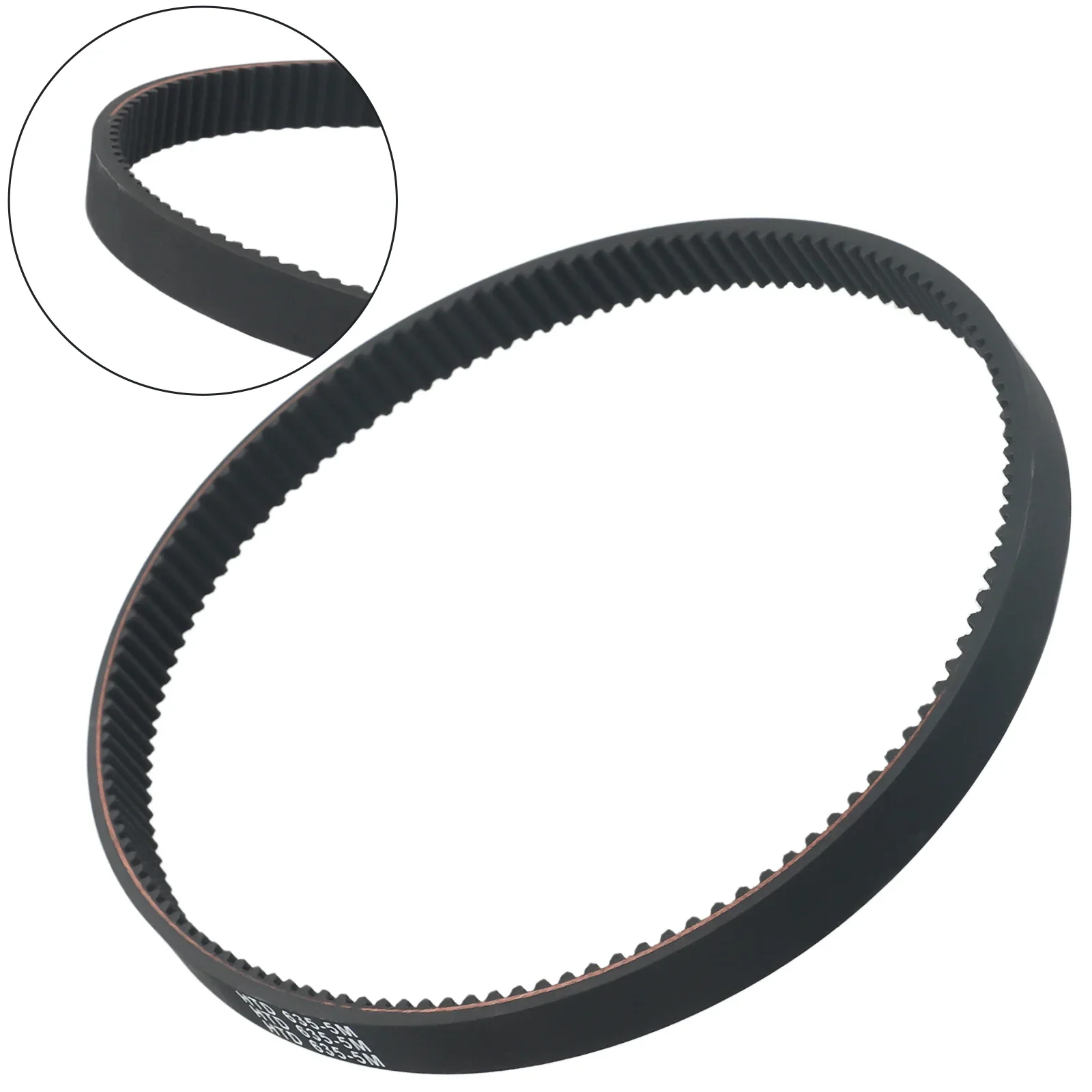 Ремень ГРМ для электрического скутера 10 дюймов 5 мм 635-5M-15 ремень 635 черный + синий