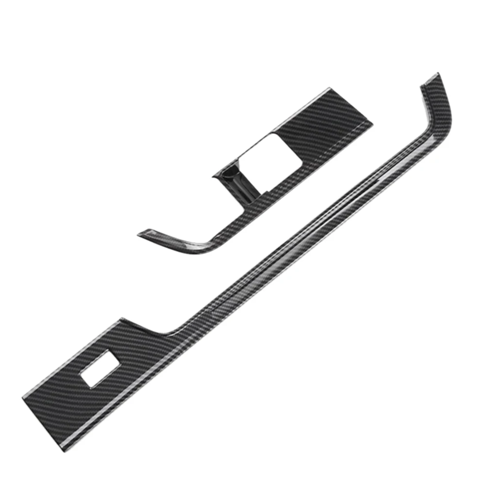 

Углеродное волокно Автомобильная внутренняя фара Панель рамка наклейка отделка для Kia Sportage NQ5 2022