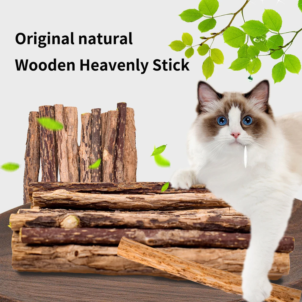 

3Pcs Natural Catnip Stick Cat Molar Stick Cleaning Teeth Pet Toothpaste Stick Brushing Cat Snacks Rods Self-healing Cat Supplies