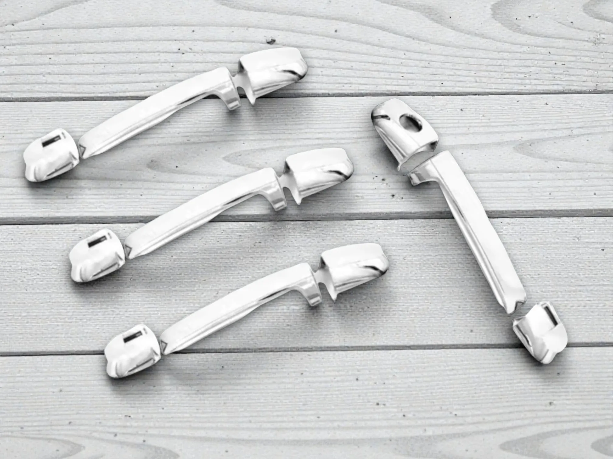 

Хромированные накладки на дверные ручки для Kia Sorento (2003-2009), 4 шт., 1 комплект