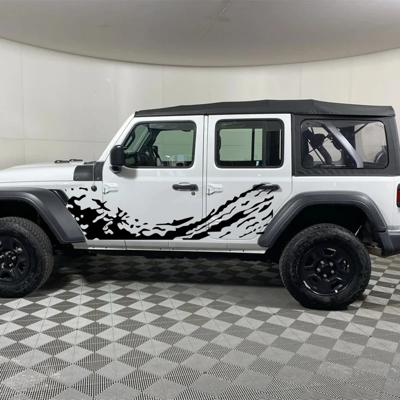 

Mud splash side graphics stickers car packaging stickers universal car stickers vinyl stickers DIY car side decals