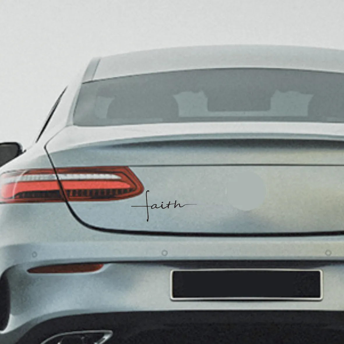 Наклейка с христианскими религиозными мотивами Виниловая наклейка для окна