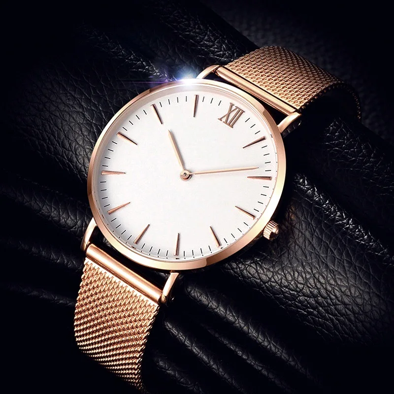 2023 Luxury New Men's Watch Simple Classic Slim Roman Scale Wristwatch 29 Ironwatch Thin Watch