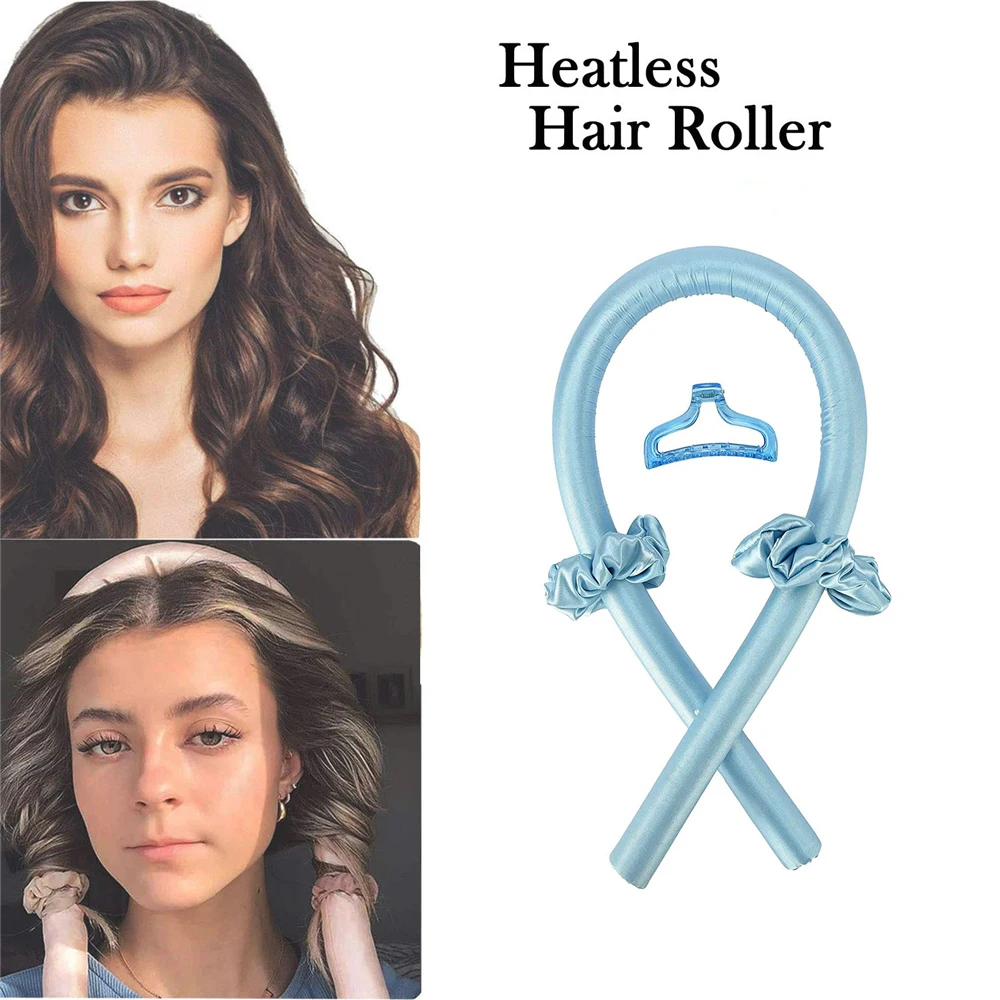 Лента для завивки волос без нагрева шёлковая Плойка инструмент создания Кудрей |