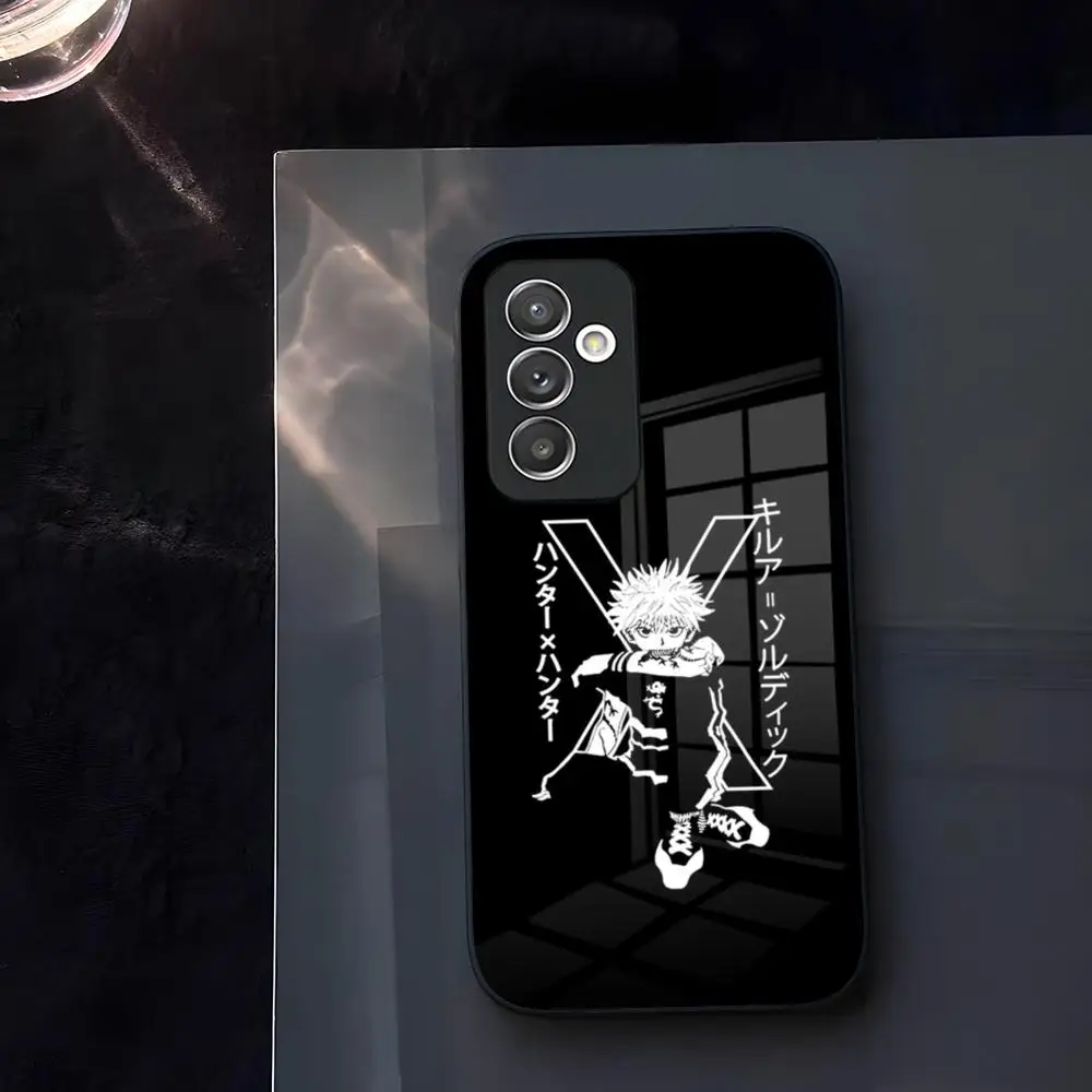 Фото Hxh Hunter x Hunter License Чехол для телефона Стекло для Samsung Galaxy S21 S22 S20 S24 S23 Ultra Fe Plus A34 A54 A24 A52 A53 M54 Coque №5