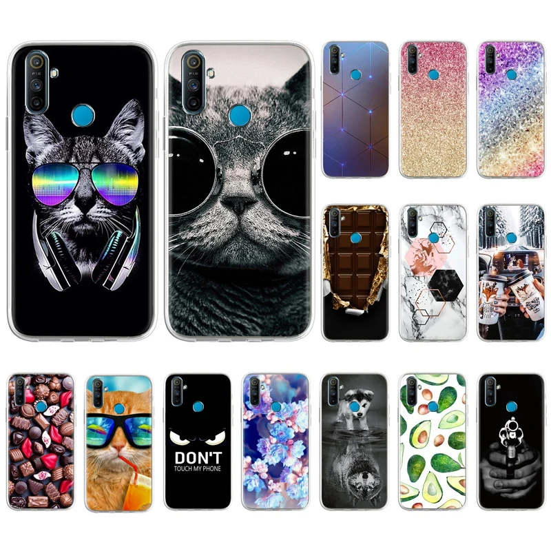 

TPU Case For OPPO Realme 8i Case For OPPO Realme C21Y 8 Pro C3 C25 C21 C11 2020 Silicone Soft Shockproof Back Phone Cover Fundas