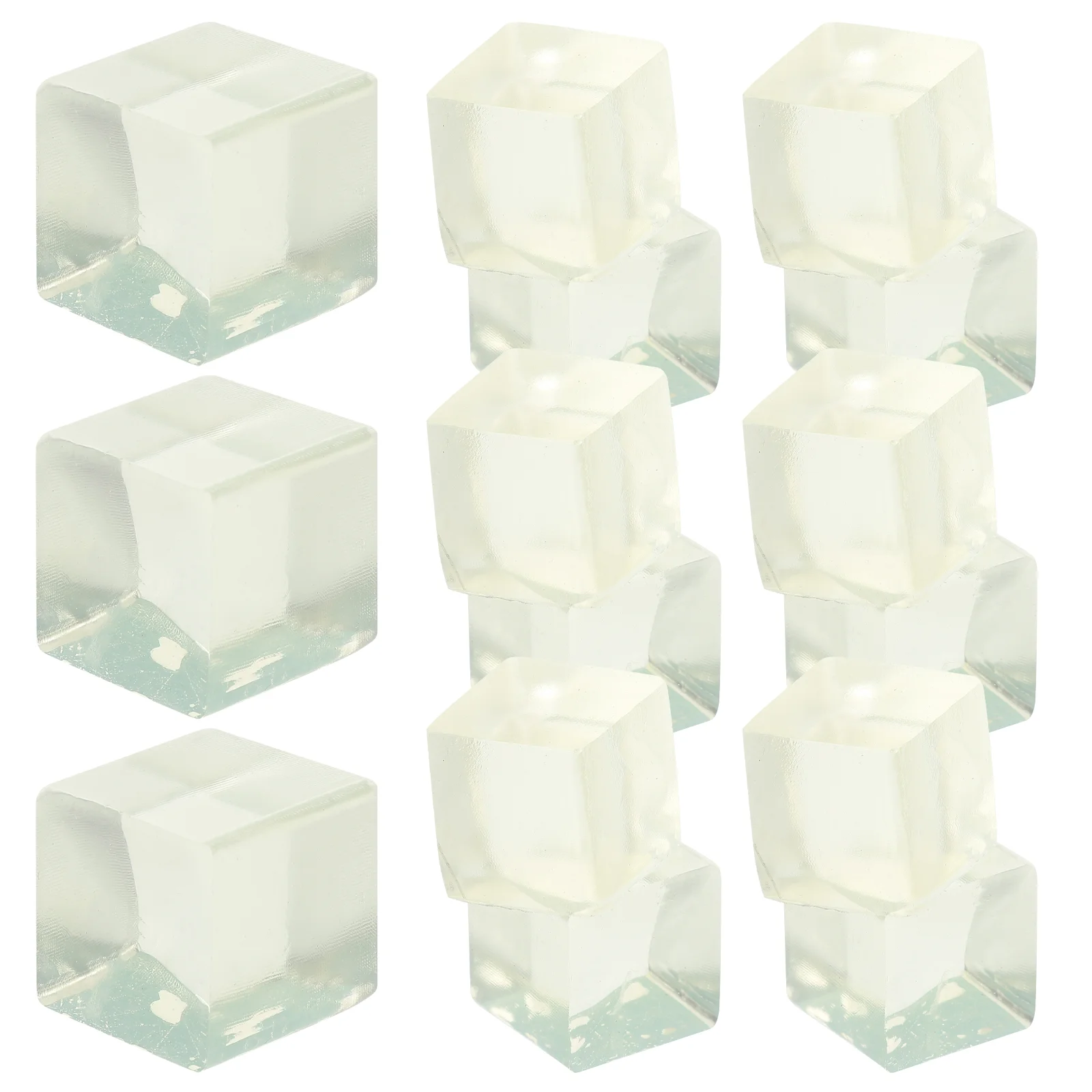 

Small Toy Party Relaxing Playthings Stress Sensory Ball Ice Cube Shaped Stretchy Squeezing