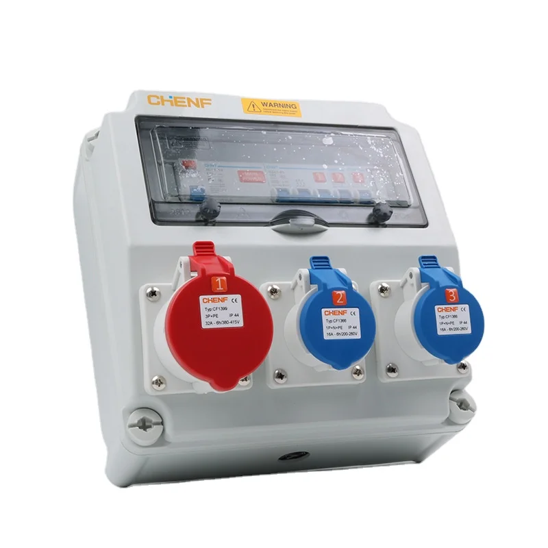 

IP66 Waterproof Power Distribution Board for European Portable Junction Distribution Box Slope Current Output Box