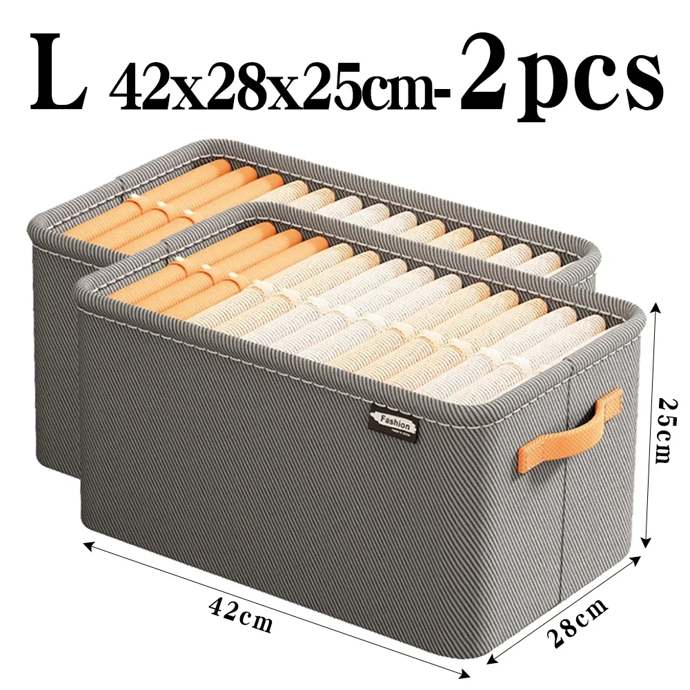 

Серый нетканый органайзер для одежды