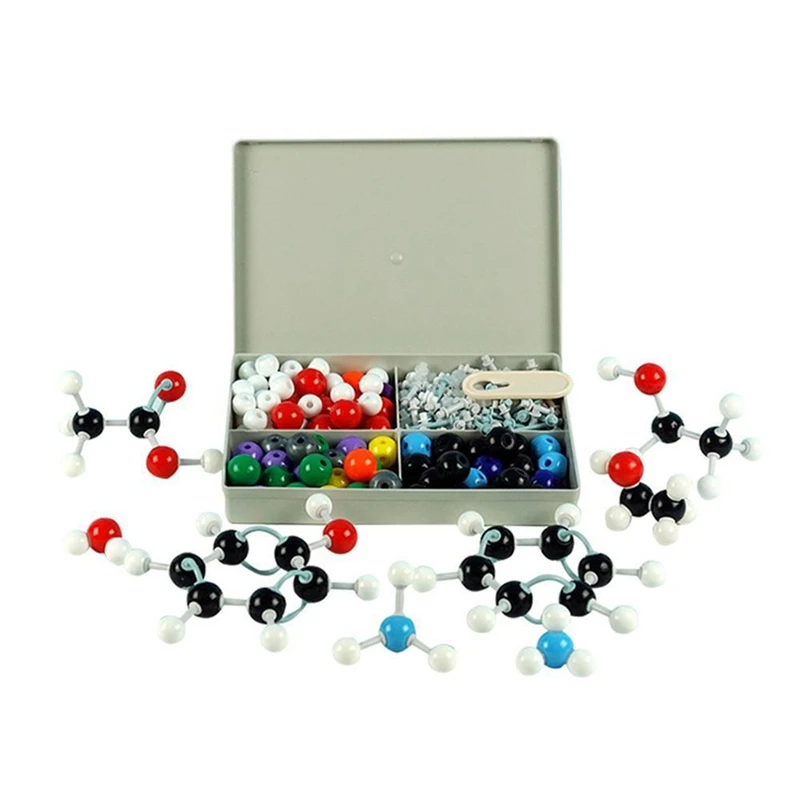 

240 Pcs Molecular Model Kit Organic Chemistry Molecular Electron Orbital Model Chemistry Aid Tool For Chemistry Lesson