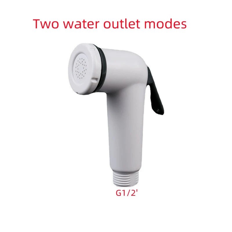 Bathroom Toilet Bidet Spray Shower Head Water Nozzle Sprayer Body Butt Clean Tool Hand Held Thread G1/2' Two Water Outlet Modes
