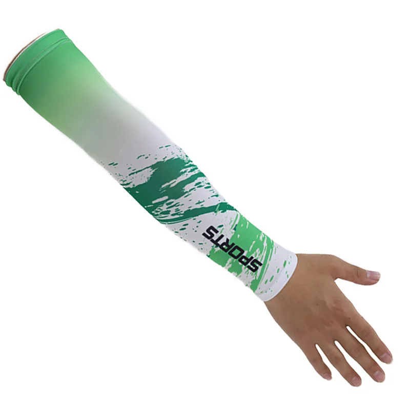 

Summer Ice Sleeve Gradient Speckle Print High Elasticity Breathable Sunscreen Quick Drying Outdoor Cuff Cycling Hiking Driving