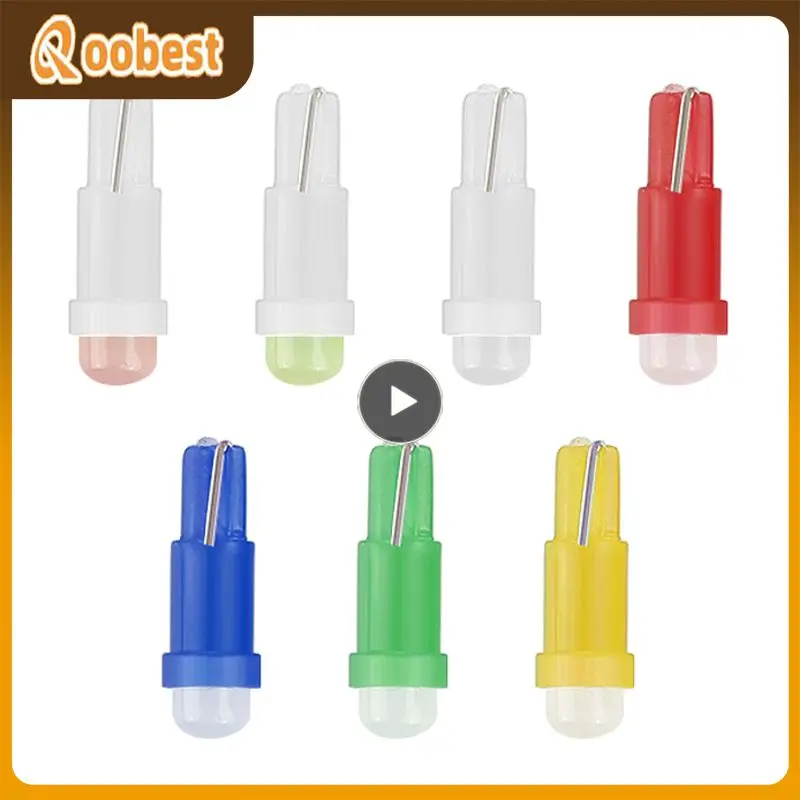 

T5 1smd Indicator Bulb Super Bright Universal Car Light Bulb Durable Car Interior Accessories Instrument Lights