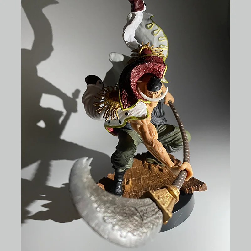 

One Piece 22cm White Beard Domineering Battle Scene Anime Figures Collection Level The Forward PVC Model