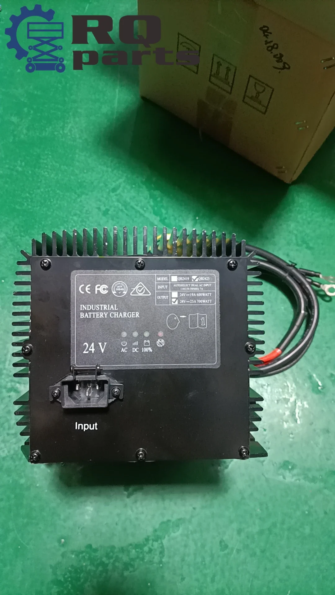 Зарядное устройство DINGLI 100750 24 в 25 А входное напряжение автоматического выбора