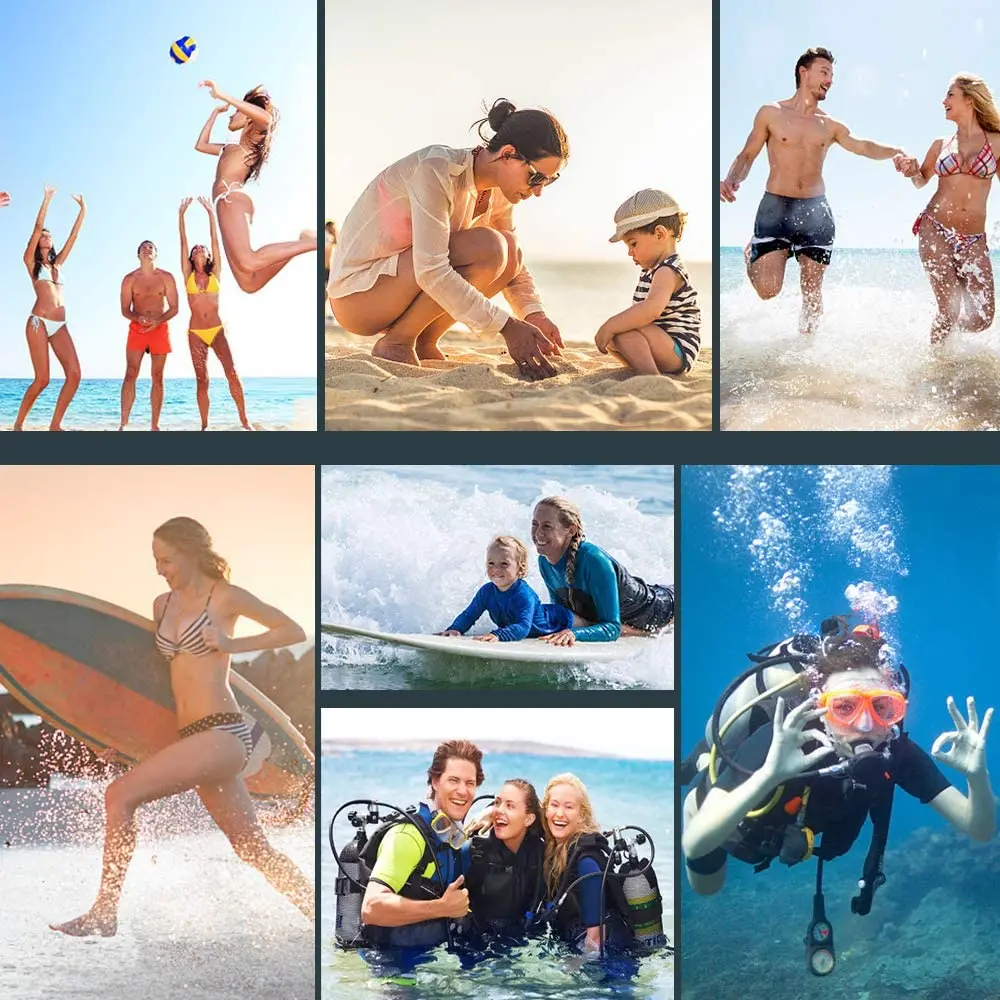 GAIVOTA Water Sneakers Barefoot Quick Dry Aqua Yoga Socks Pull On Men's Women's Neoprene Socks