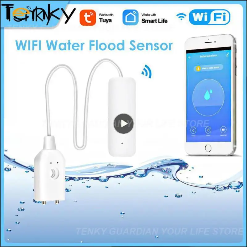 

1/3/5PCS Smart Home Wifi Water Leak Sensor Detector Security Alarm System Leak Alarm Water Flood Detector Leak Alarm