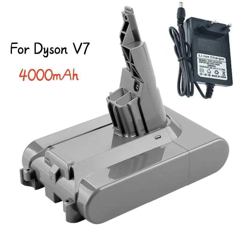 

2023 New type 4000mAh21.6V Rechargeable battery Li ion battery For Dyson V7 V7 Pro 225403 22968 vacuum cleaner