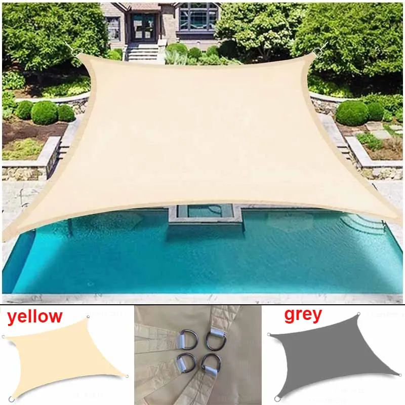 

3x5m 3x6m 4x5m Outdoor waterproof awning, garden sunshade, beach, camping, terrace, swimming pool, tent